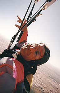 JHS self portrait under canopy.